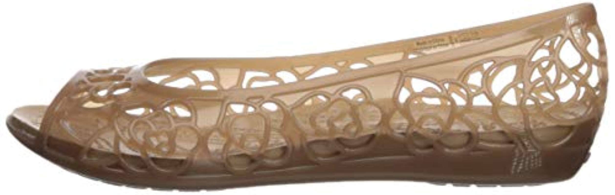 crocs jelly flats