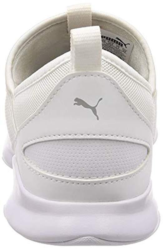 puma dare trainers white
