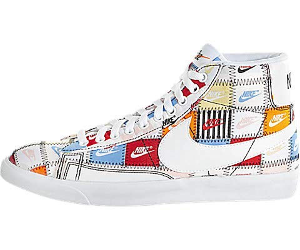 nike mid blazer patchwork
