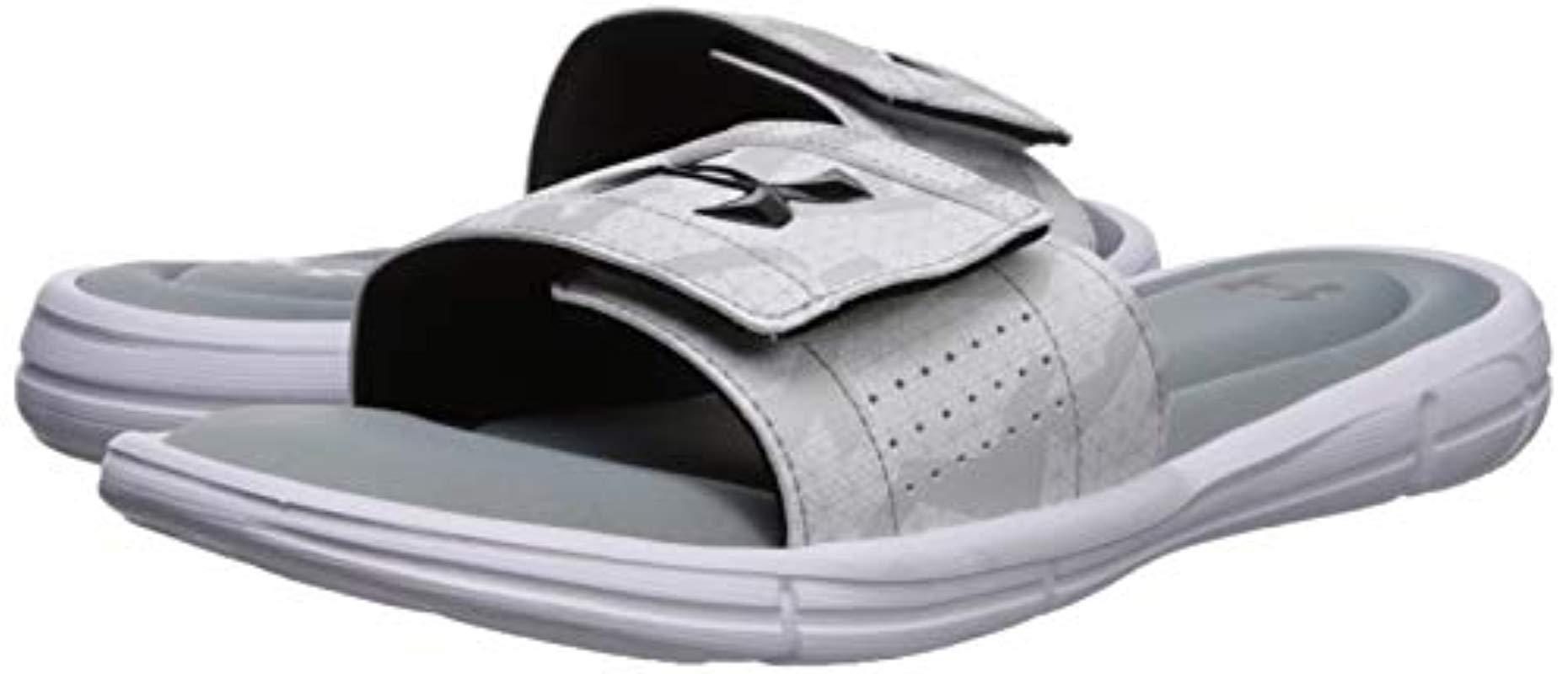 under armour men's ignite bustle v slide sandal