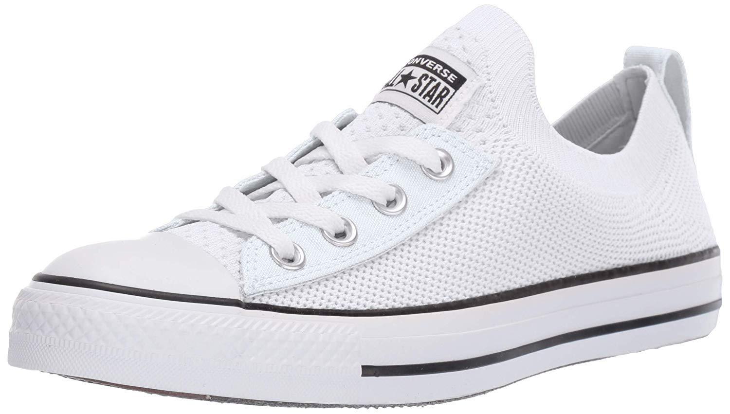 Converse Rubber Chuck Taylor Shoreline Knit Slip On Sneakers in  White/Black/White (White) - Save 67% | Lyst