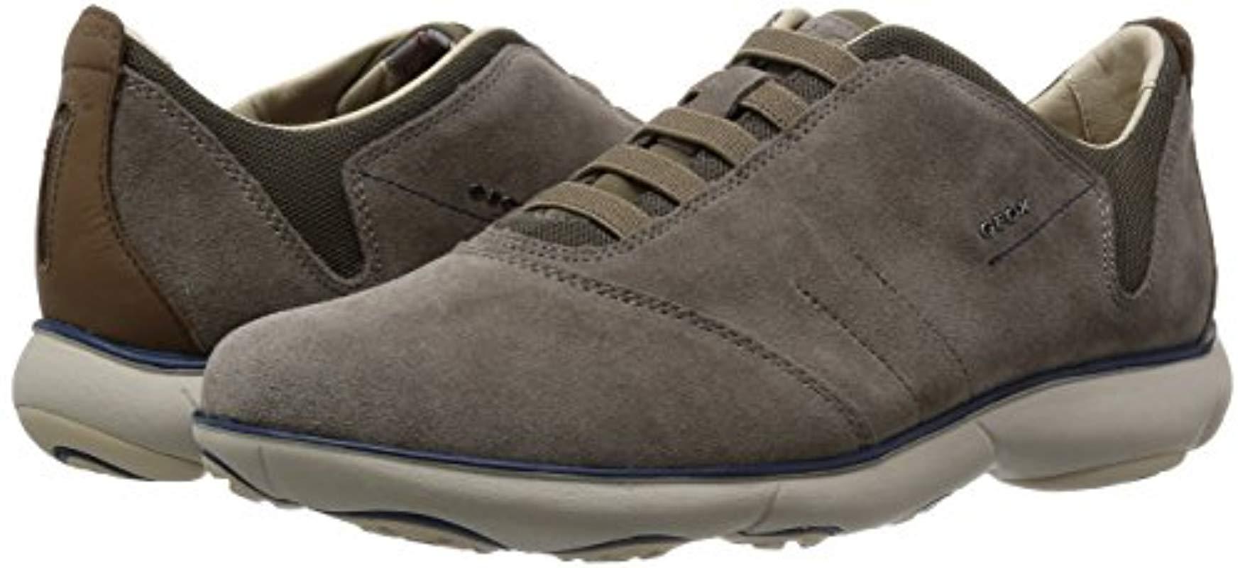 Geox Suede U Nebula B Sneakers in Gray for Men - Lyst