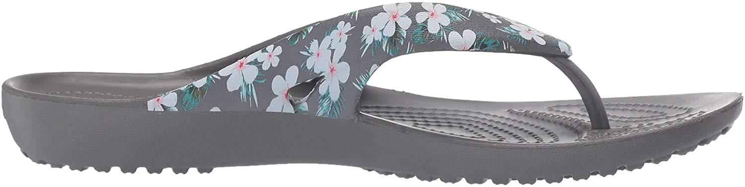 NWT CROCS Kadee Leopard Print Women's Flip-Flop Sandals