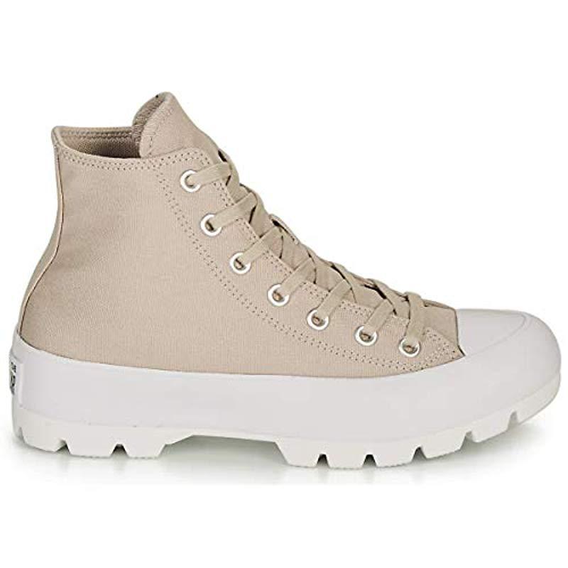 converse chuck taylor lugged beige