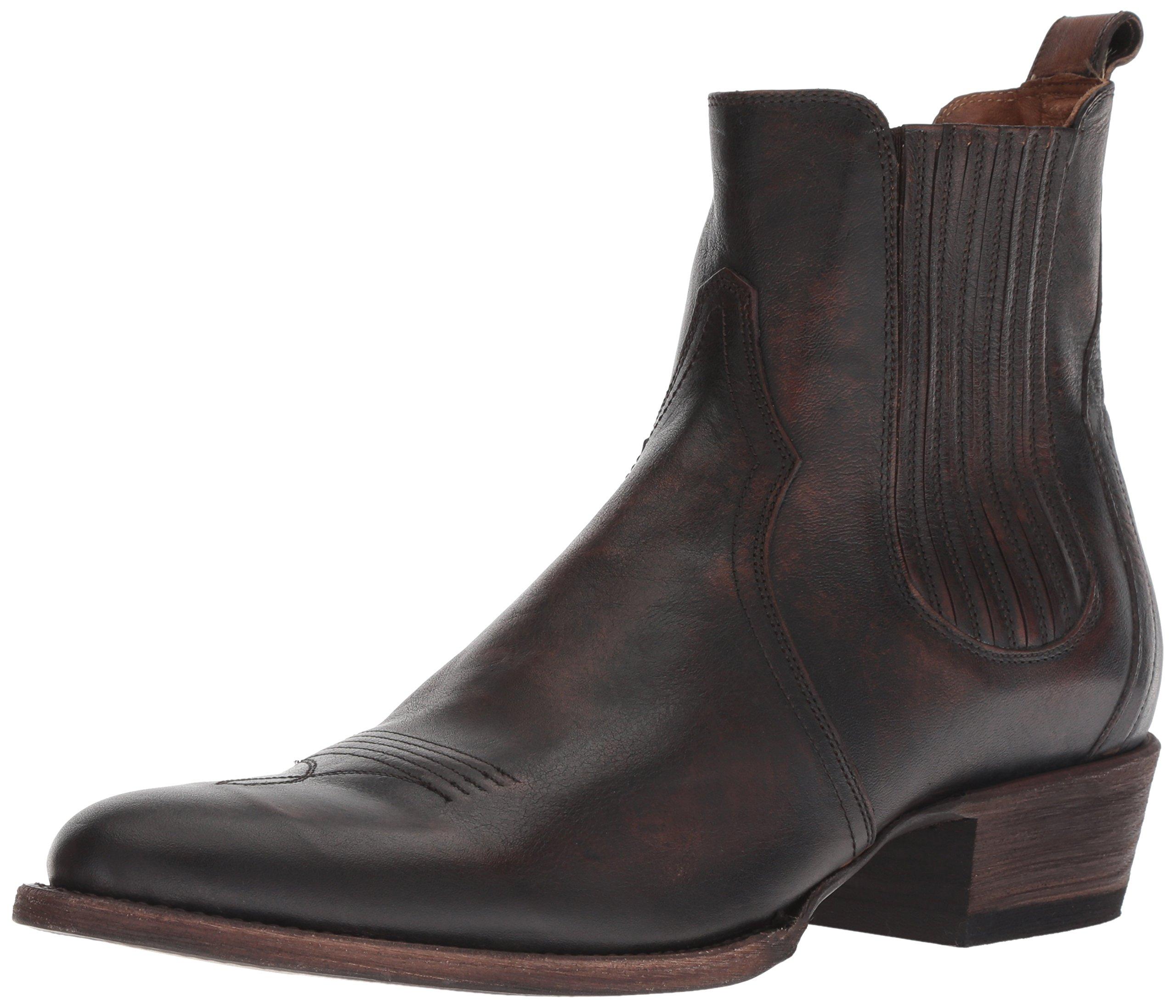 Frye Grady Western Boot in Black for Men | Lyst