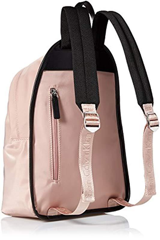 calvin klein lisa nylon backpack