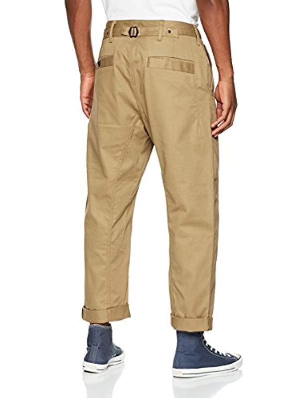 G-Star RAW Bronson Loose Chino Trousers in Brown for Men - Save 54 ...