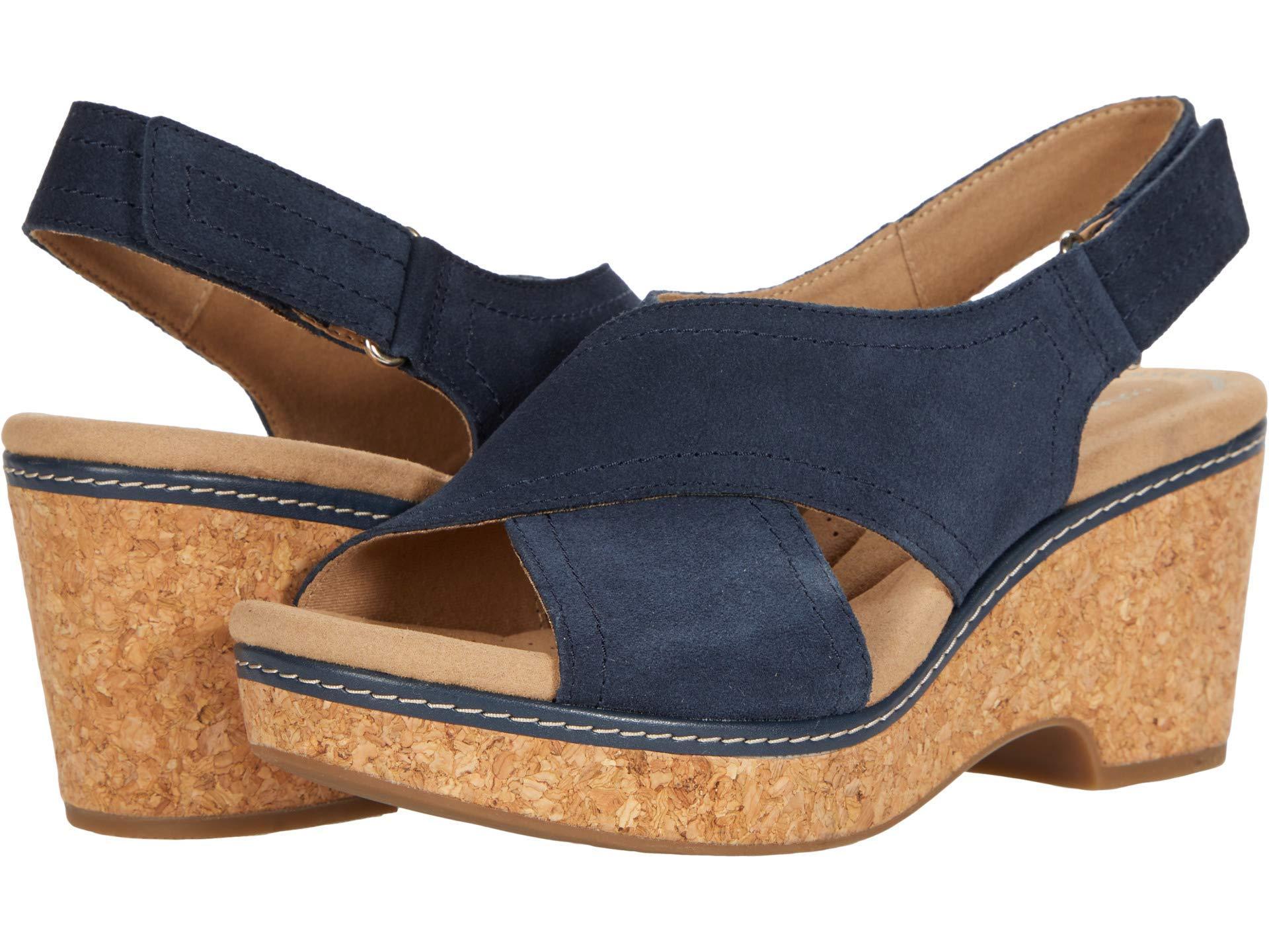 Clarks Giselle Cove in Blue | Lyst UK