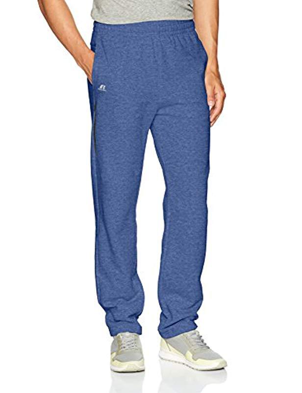 russell athletic open bottom sweatpants