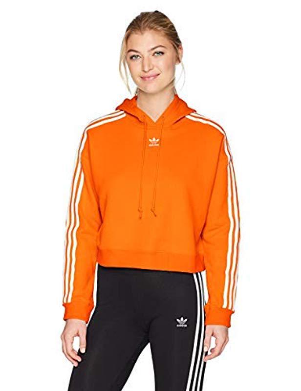 adidas black and orange hoodie