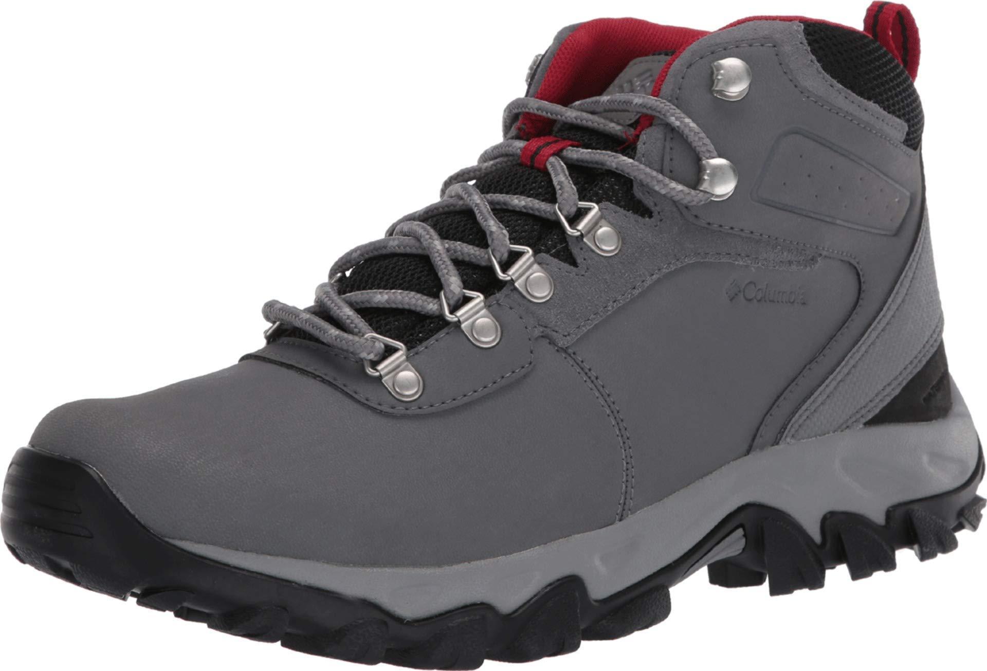 Columbia Newton Ridge Plus Ii Waterproof Leather & Suede Hiking Boot in Black for Men - Lyst