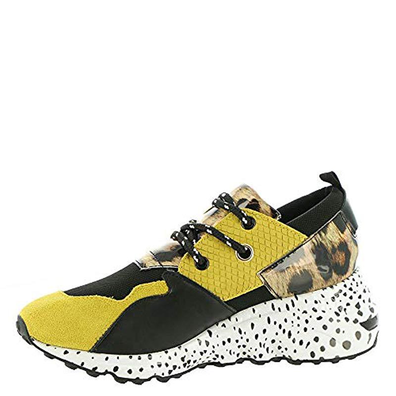 Steve Madden Cliff Sm Fashion Trainers in Yellow - Lyst