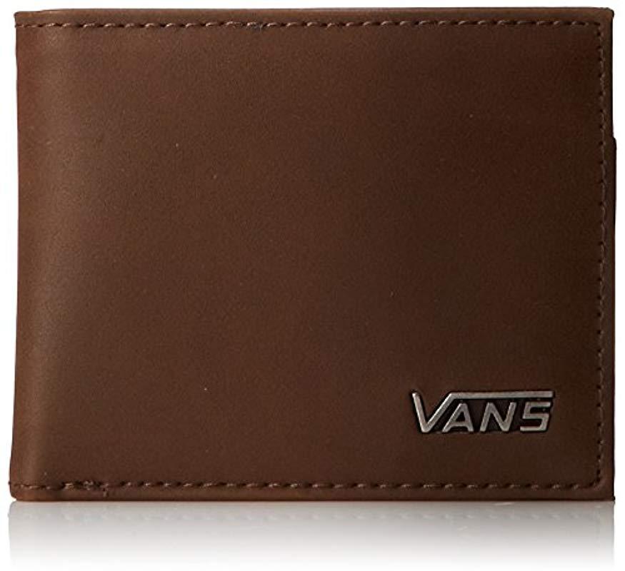 Portafoglio Suffolk da Uomo di Vans in Marrone - Lyst Portafoglio Suffolk da Uomo di Vans in Marrone - Lyst
