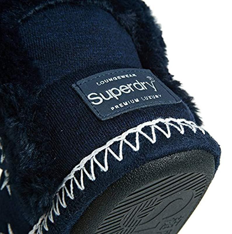 superdry slipper boot