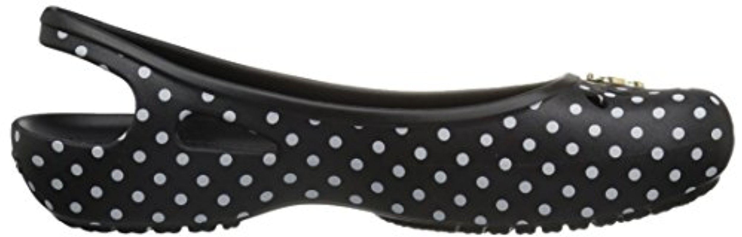 crocs women's kadee minnie mouse slingback