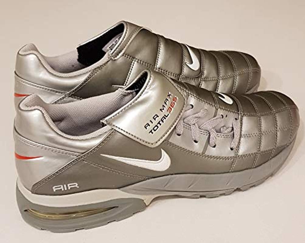 Nike 2003 Air Max Total 365 Football Trainers Chrome Grey Vintage New In  Box Uk 8.5 Eur 43 in Grey for Men | Lyst UK
