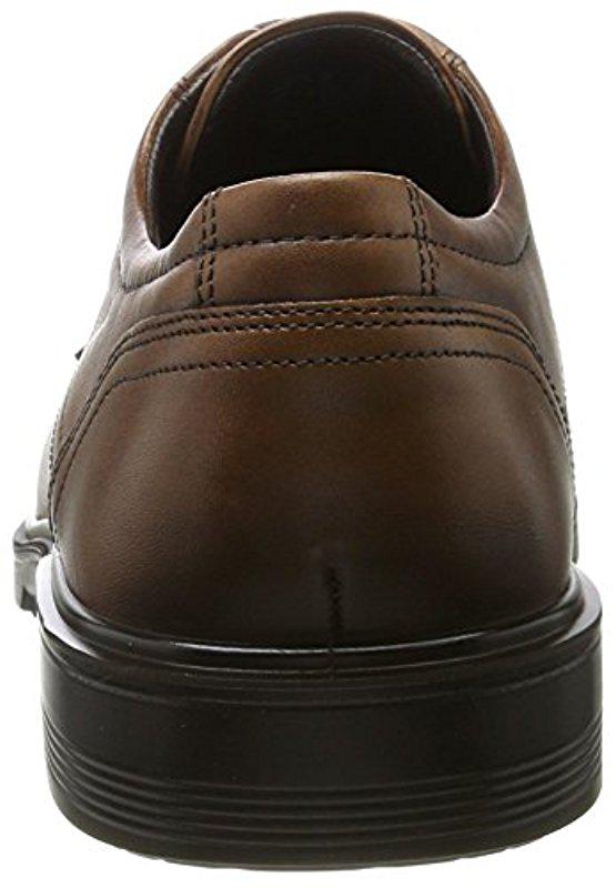 ecco men's lisbon cap toe tie oxford