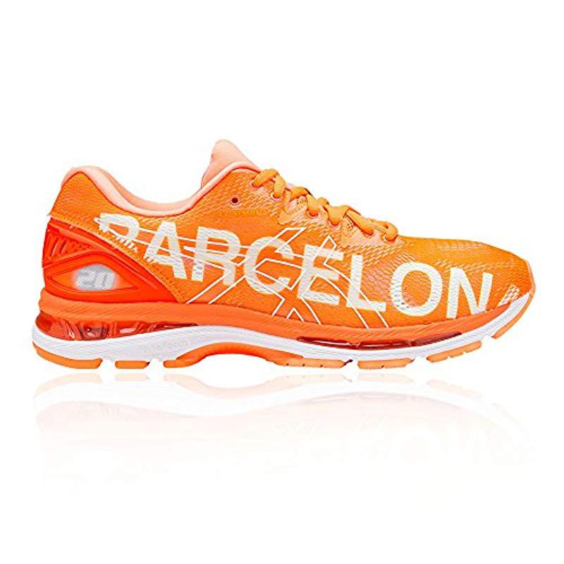 Asics Gel-nimbus 20 Marathon Running Shoes in Orange Men | Lyst UK