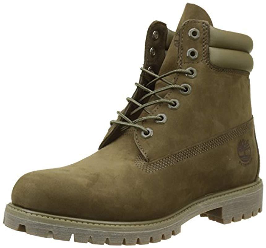 botas timberland verde militar