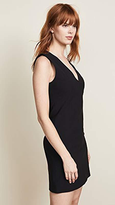 theory easy v shift dress