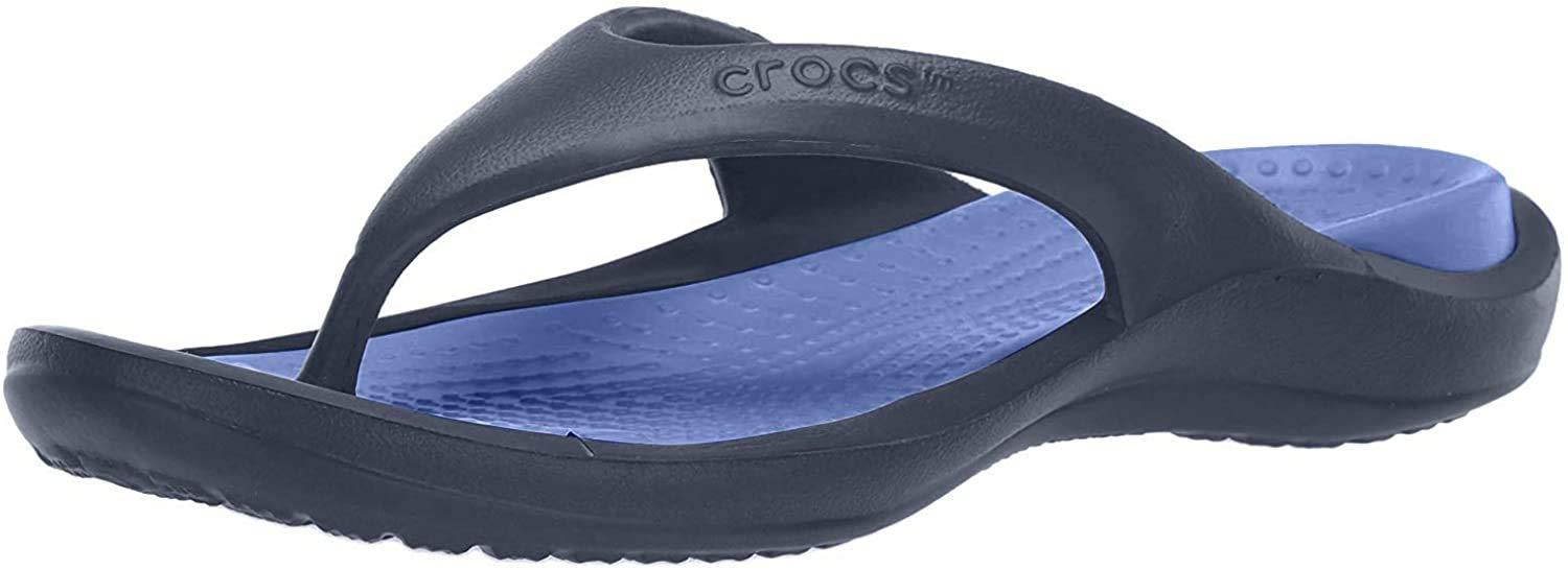 Crocs™ Athens Flip-flop Navy/cerulean Blue 2 Us / 4 Us M Us | Lyst