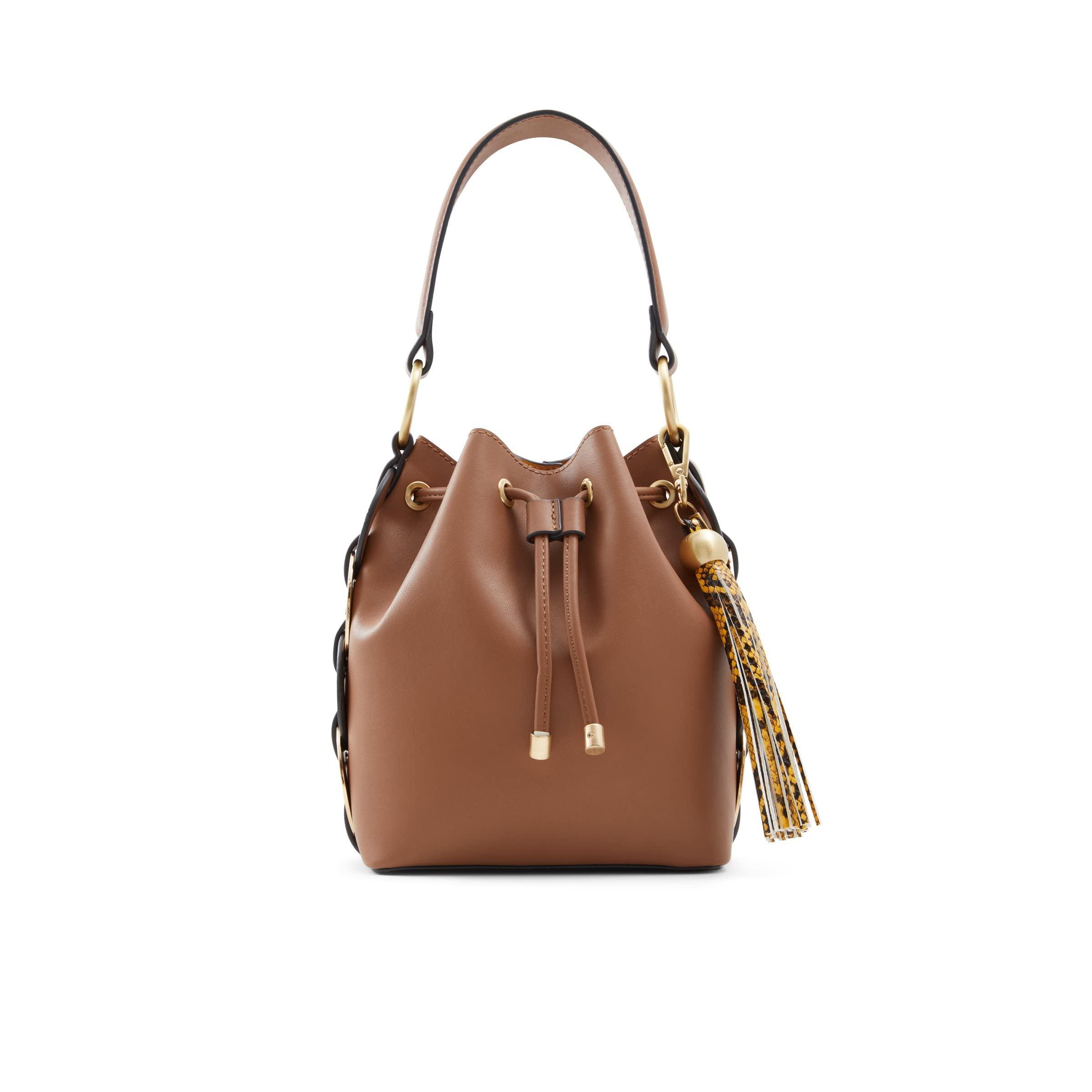 ALDO Gisa Bucket Bag in Brown | Lyst