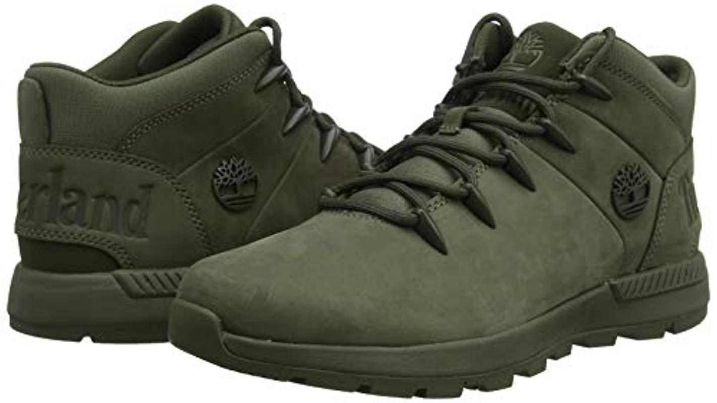 timberland euro sprint trekker dark green