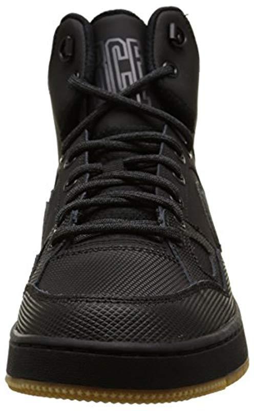 nike son of force mid winter black
