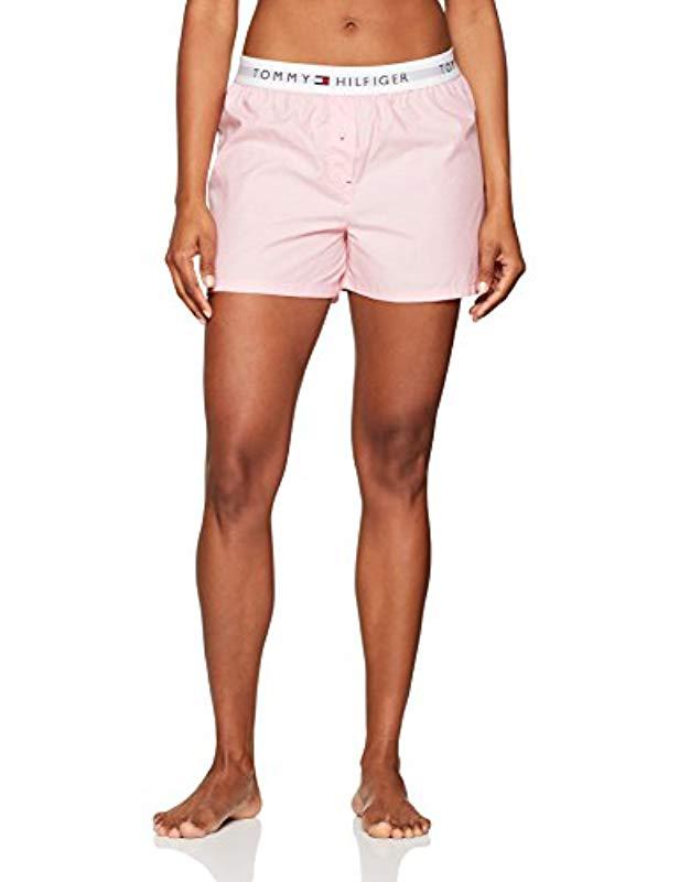 Short pyjama tommy hilfiger femme Clearance