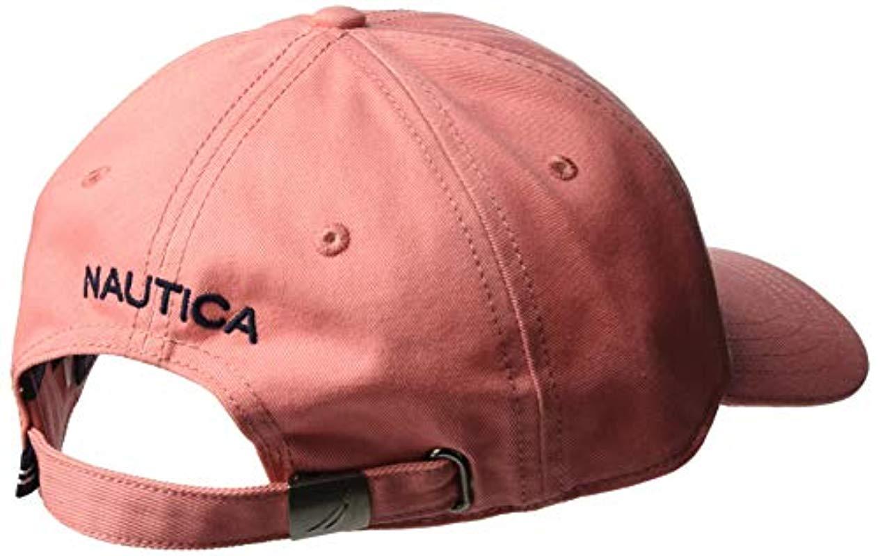 pink nautica hat