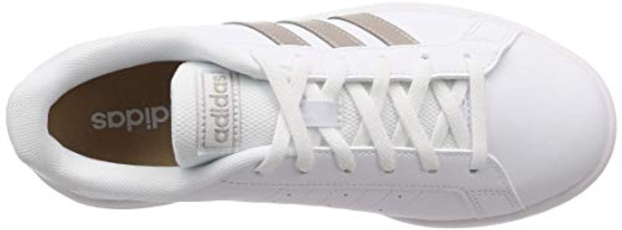 adidas grand court trainers white