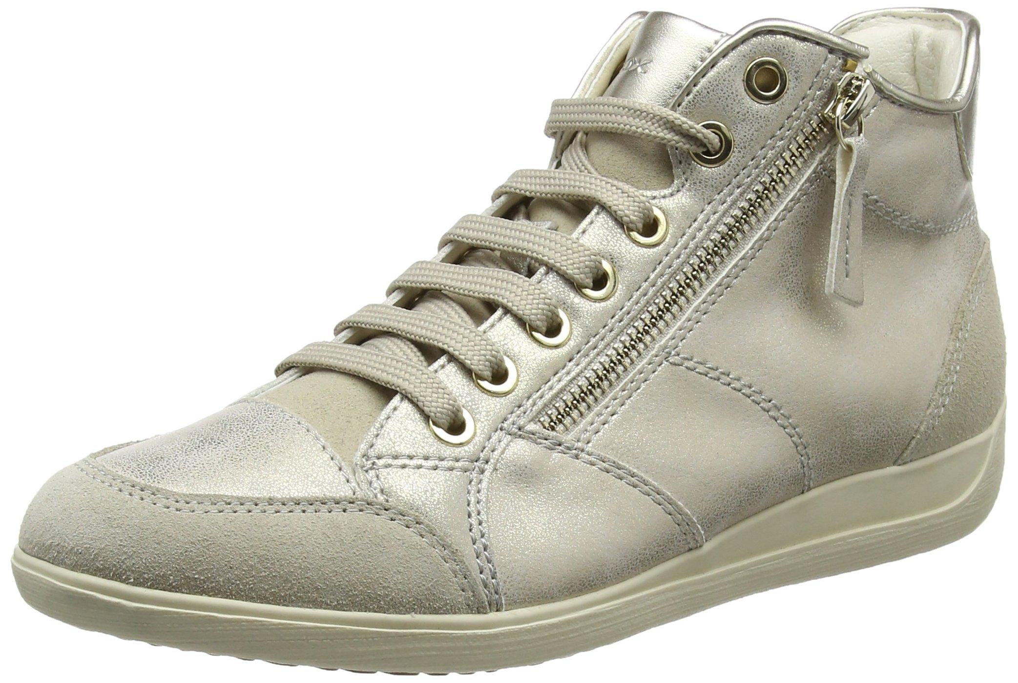 Geox MYRIA Grigio - Consegna gratuita | Spartoo.it ! - Scarpe Sneakers alte  Donna 77,00 €