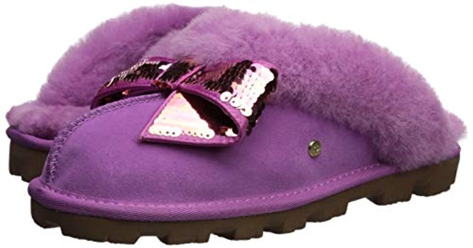 pink sequin ugg slippers