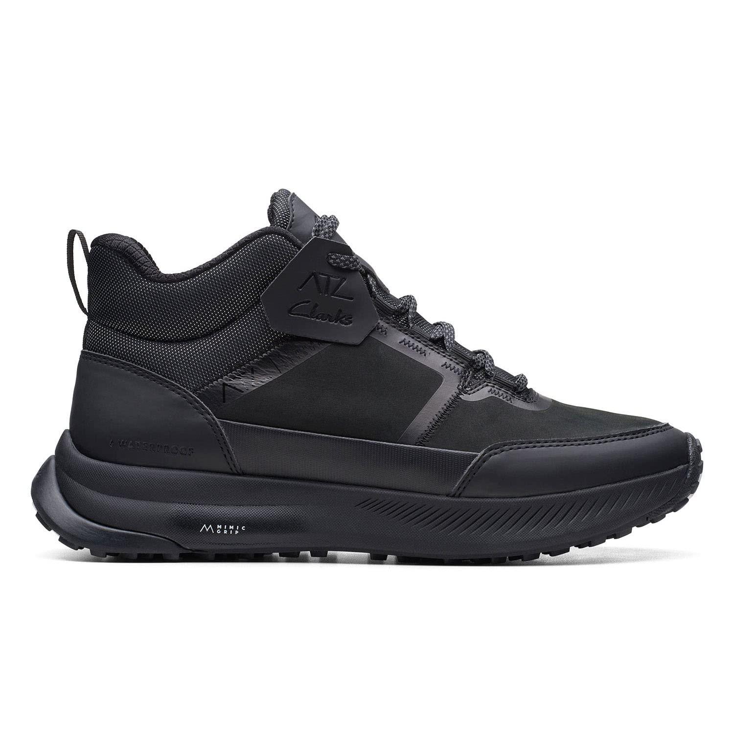 Clarks Atl Trail Up Waterproof Nubuck Boots In Black Standard Fit Size 8 for Men Lyst UK