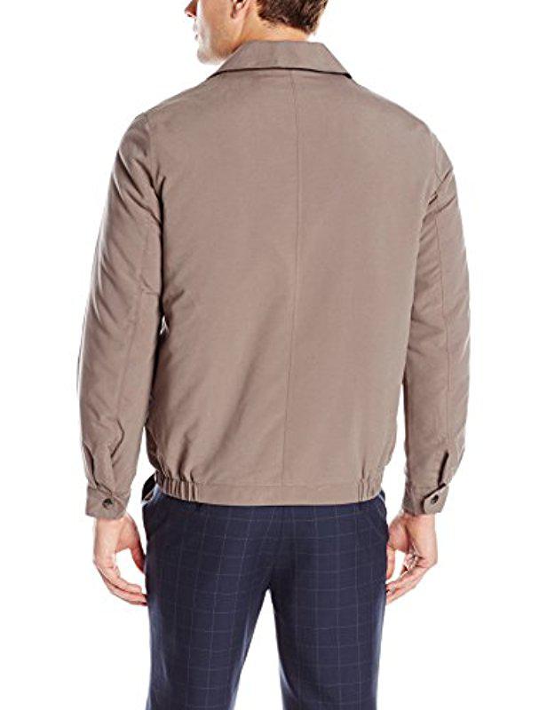 izod men's microfiber golf jacket