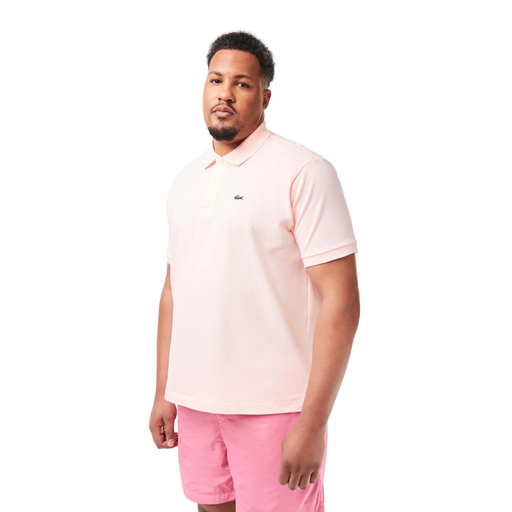 Pink polo lacoste discount