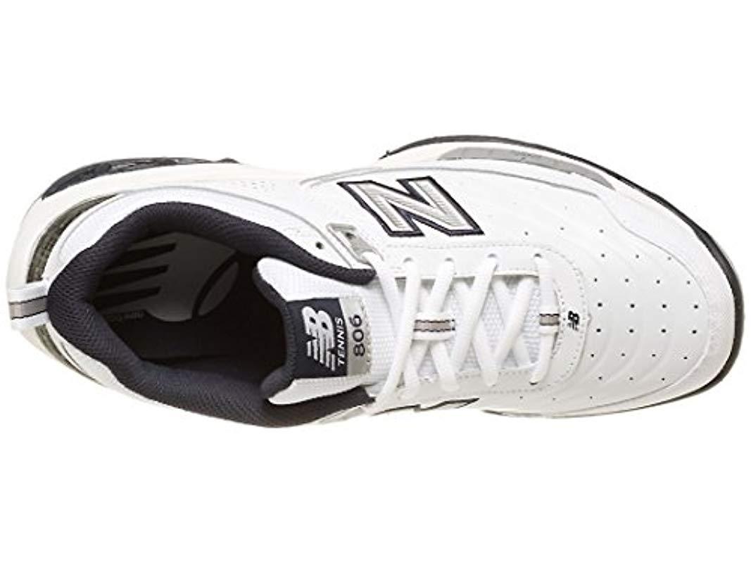 New Balance Mc806 Tennis Shoe, White, 14 4e Us in White for Men - Lyst