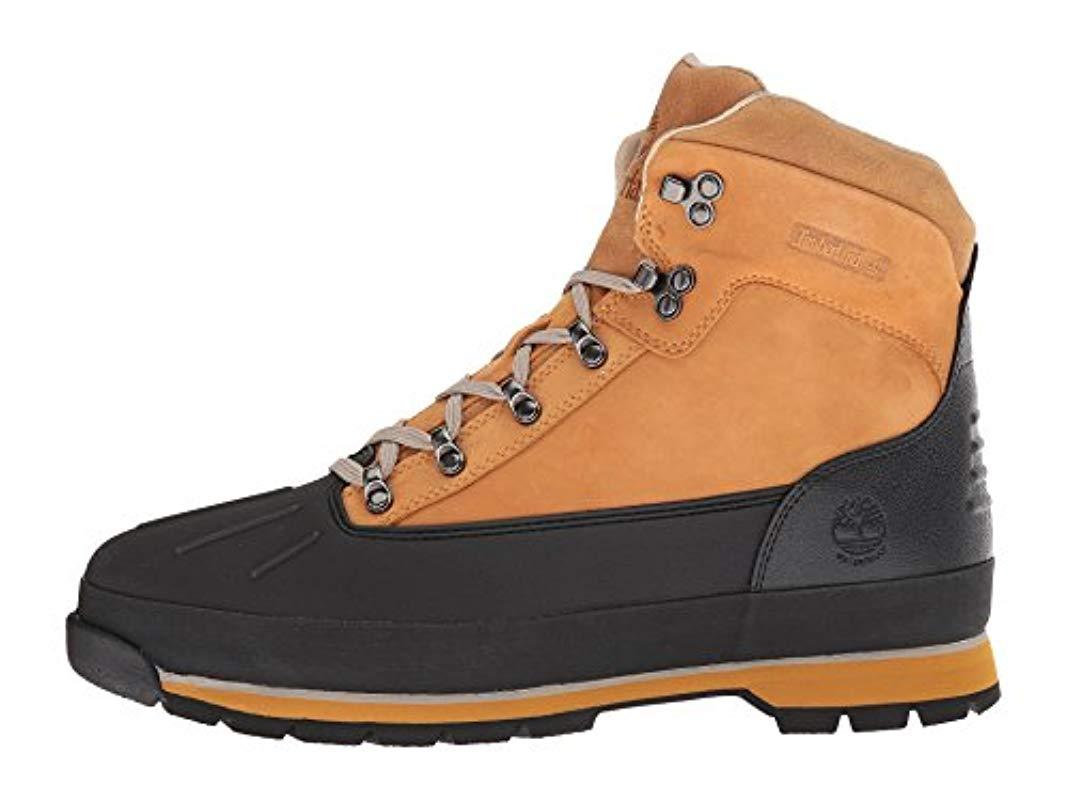 euro hiker shell toe timberland