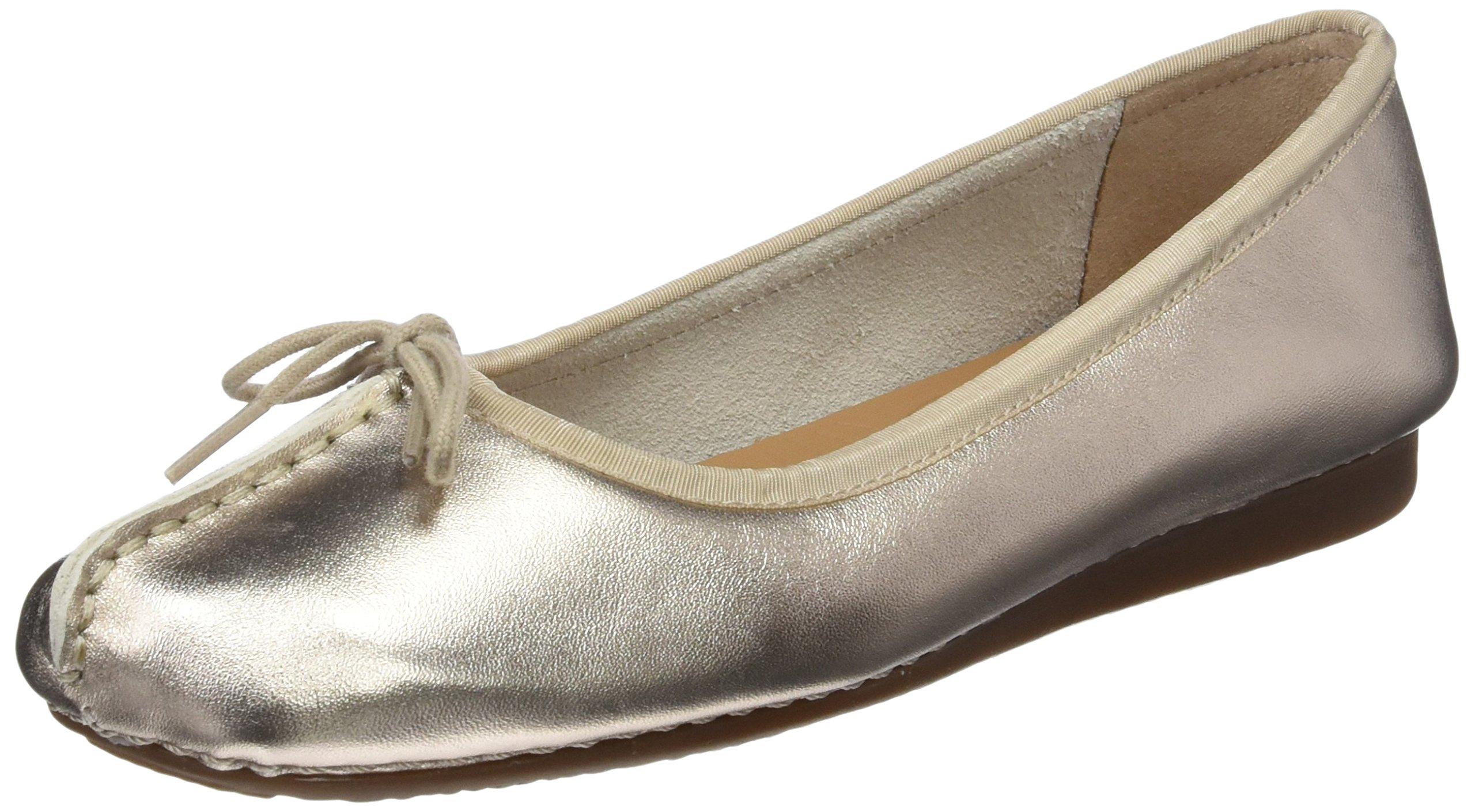 Clarks Freckle Ice Ballet Flats in Yellow | Lyst UK