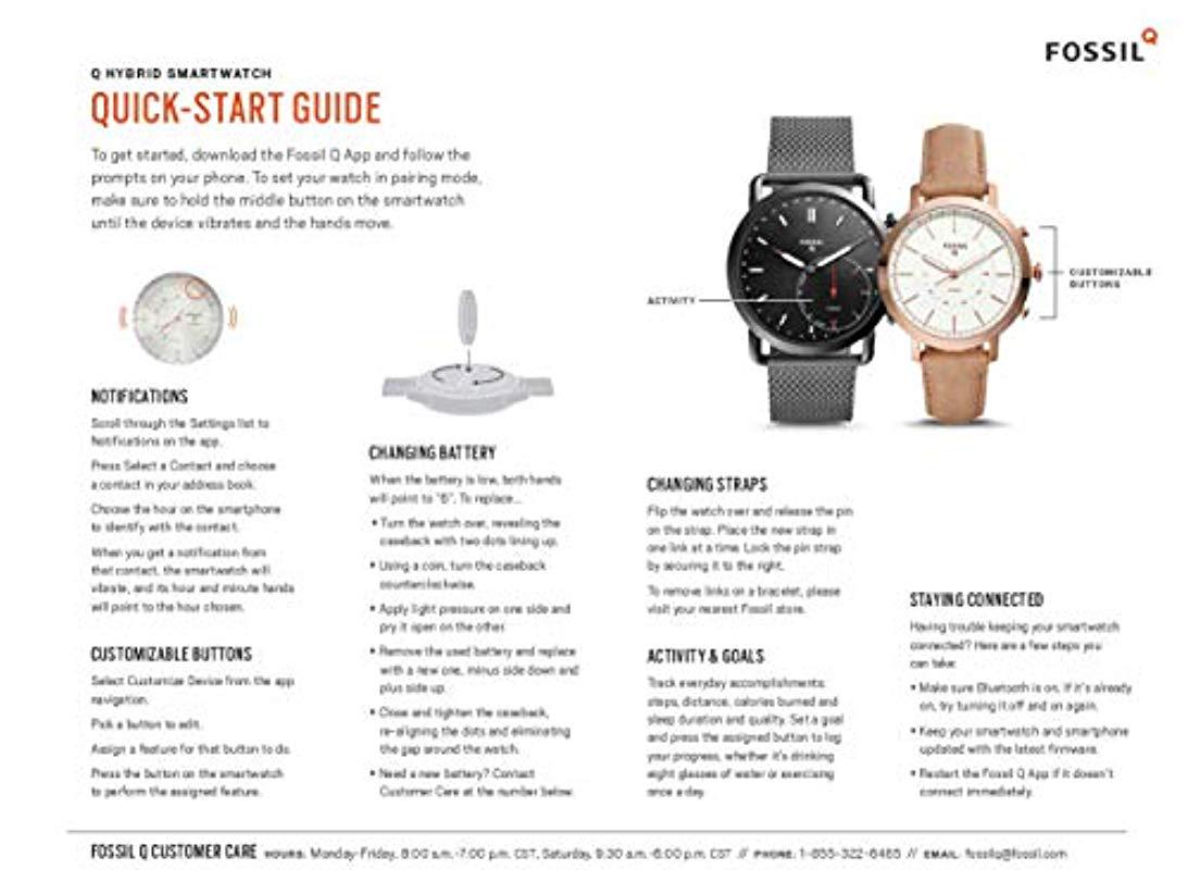 fossil q ftw1174