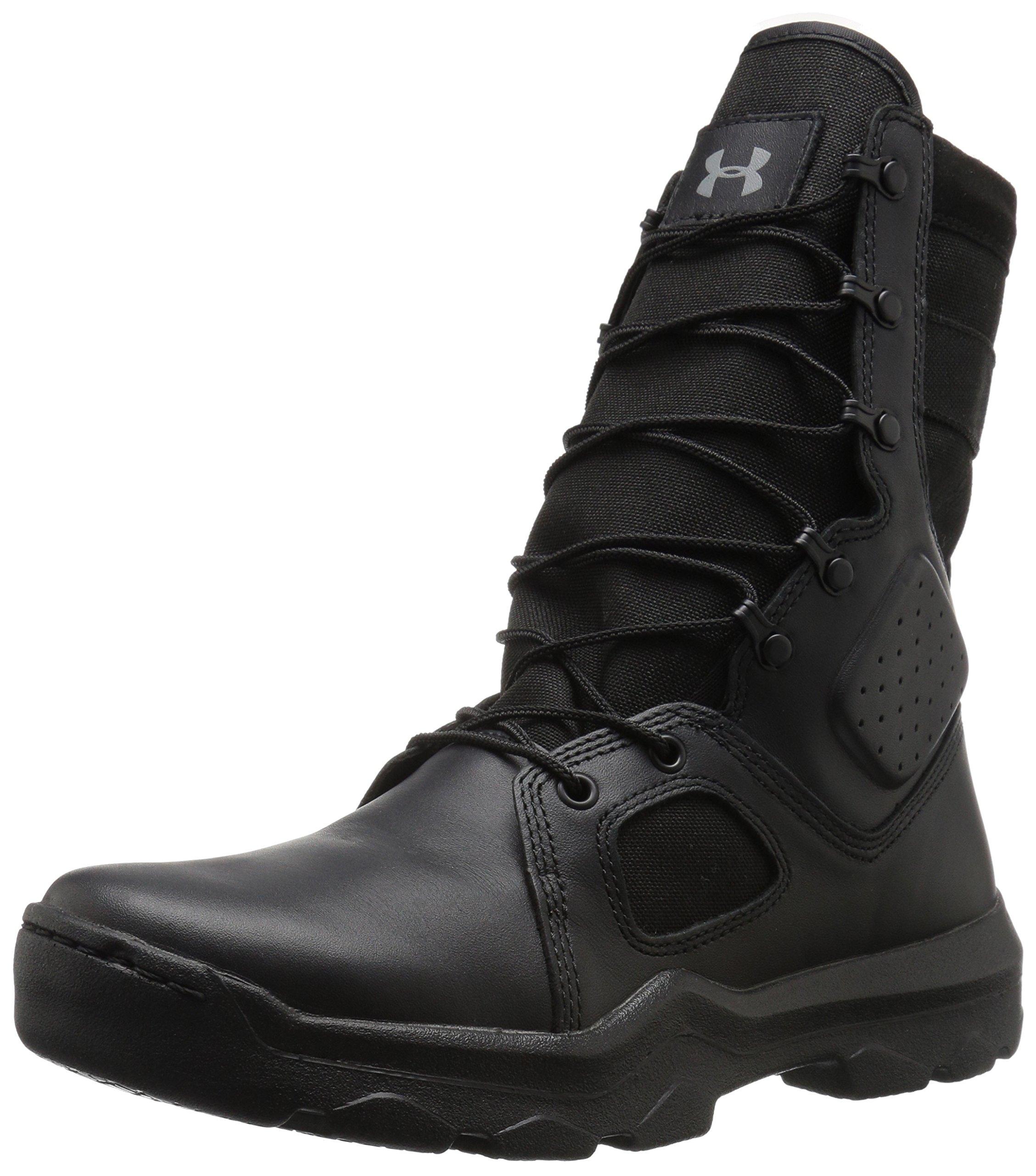Under Armour Suede Fnp Military And Tactical Boot in Black/Black (Black ...