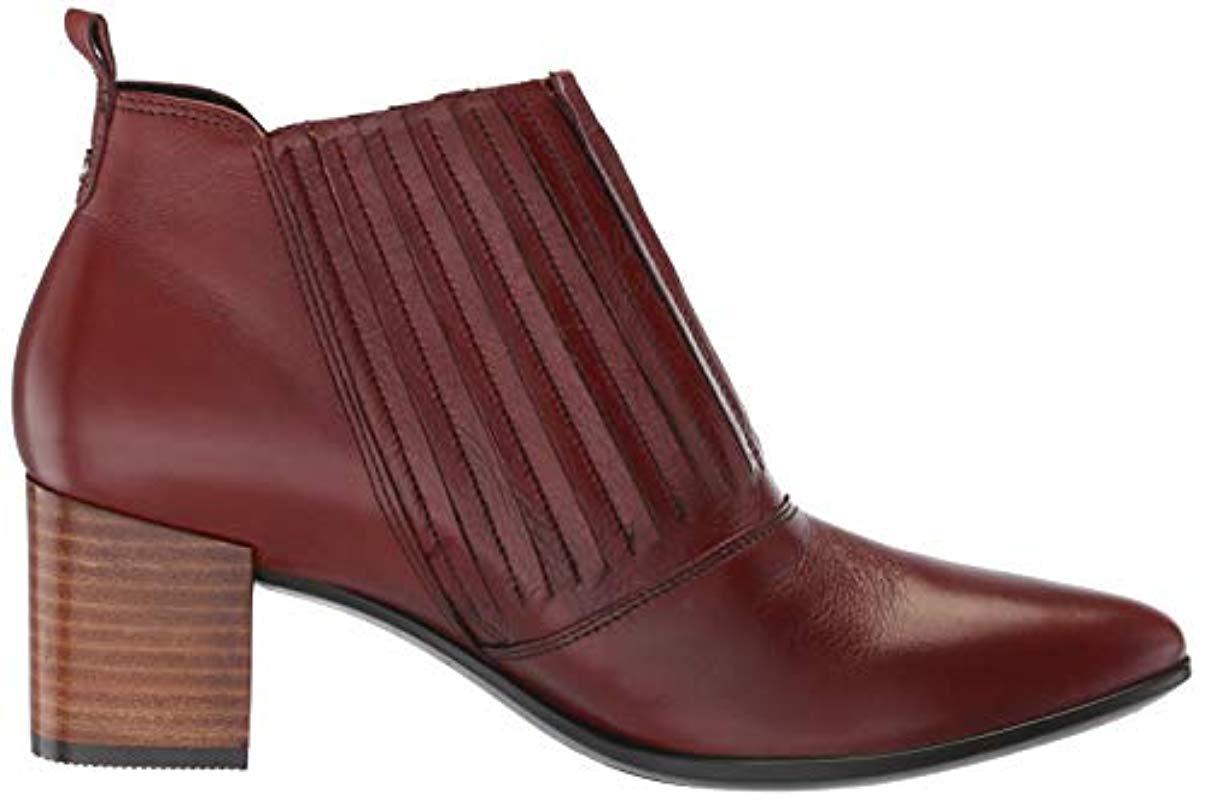 ecco shape 45 block ankle boot