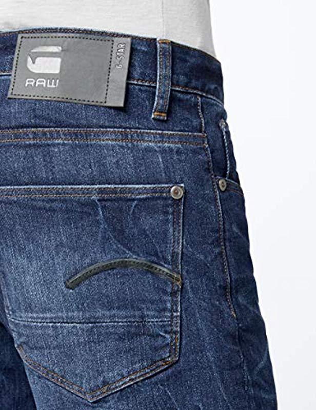 G-Star RAW Denim Revend Straight Jeans 