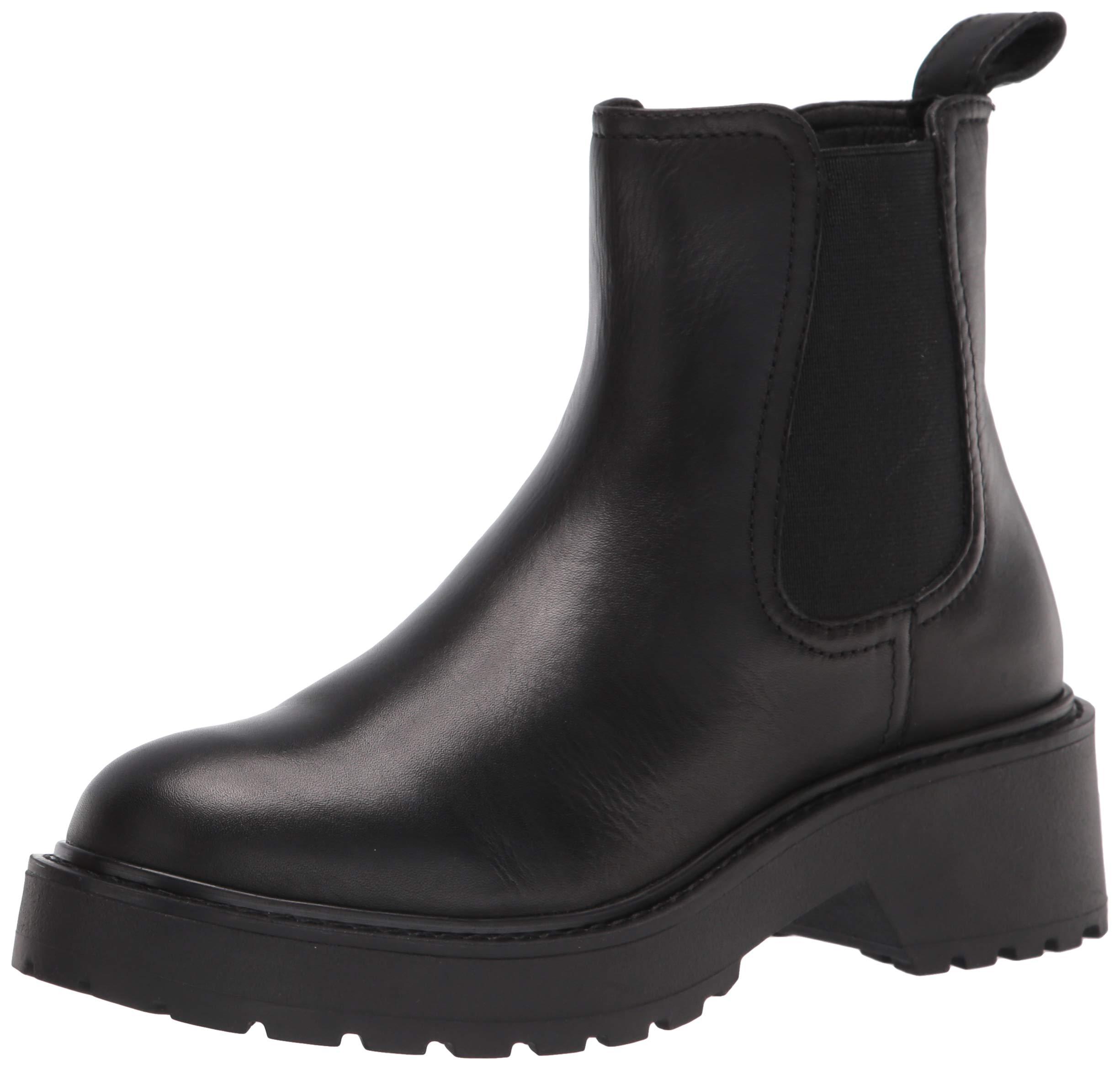 Steve Madden Trap Chelsea Boot in Black Leather (Black) | Lyst