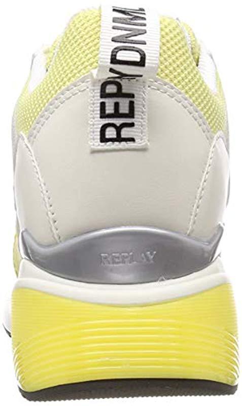 replay yellow sneakers