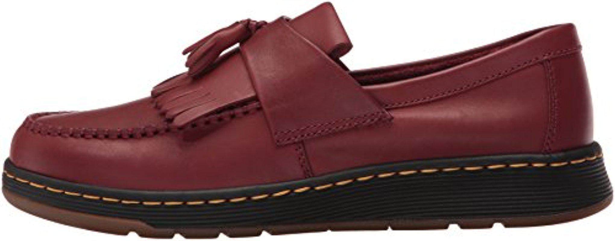 dr martens edison cherry red