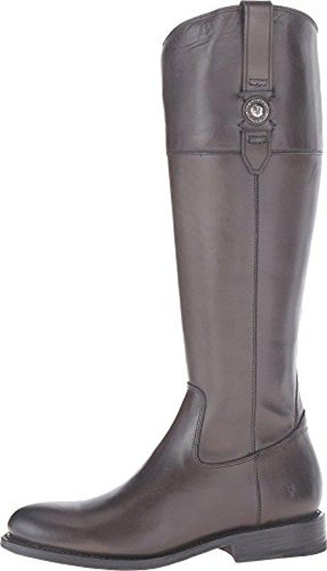 frye jayden button tall black