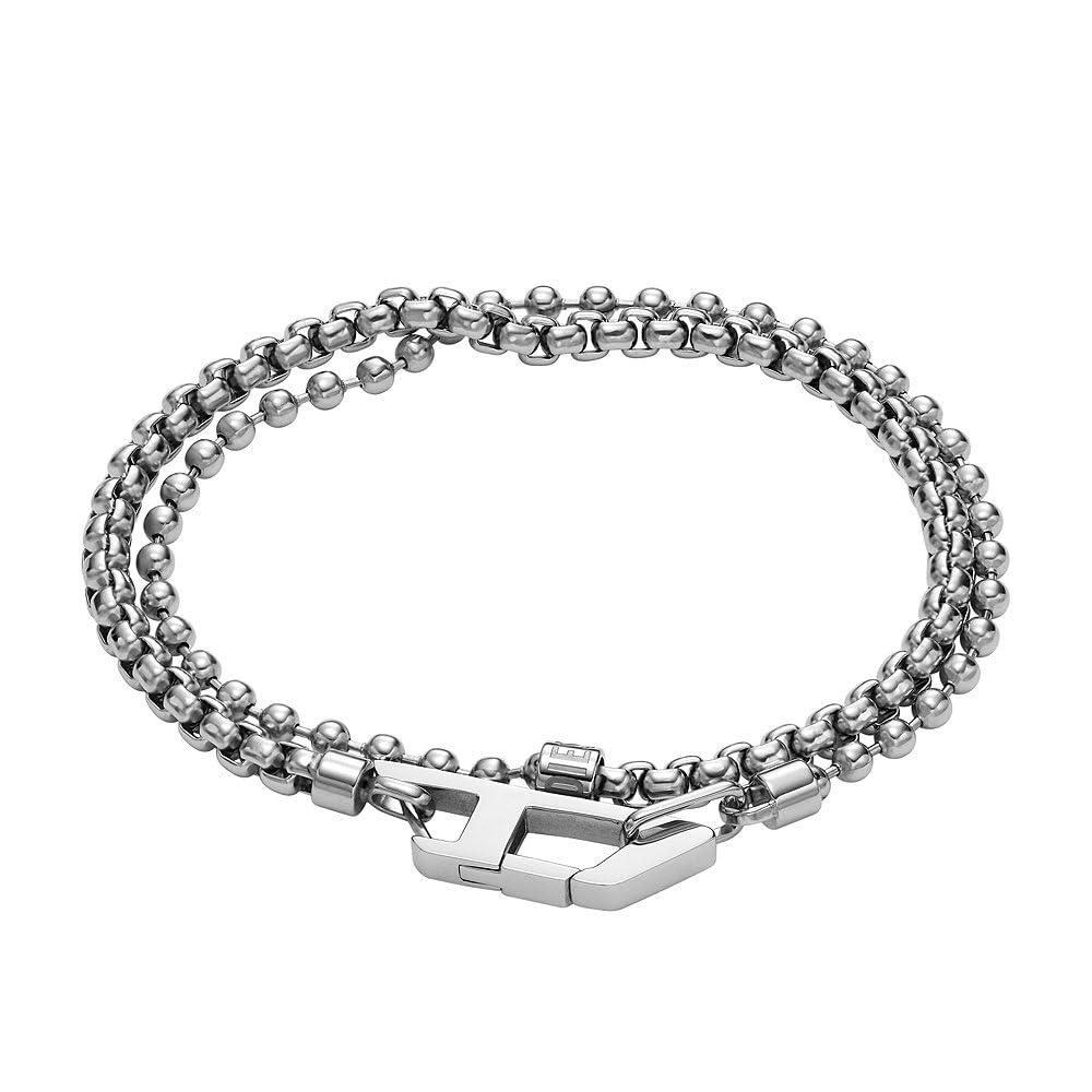 DIESEL Bracelet Jewelry Dx1473040 Brand in Metallic for Men | Lyst UK