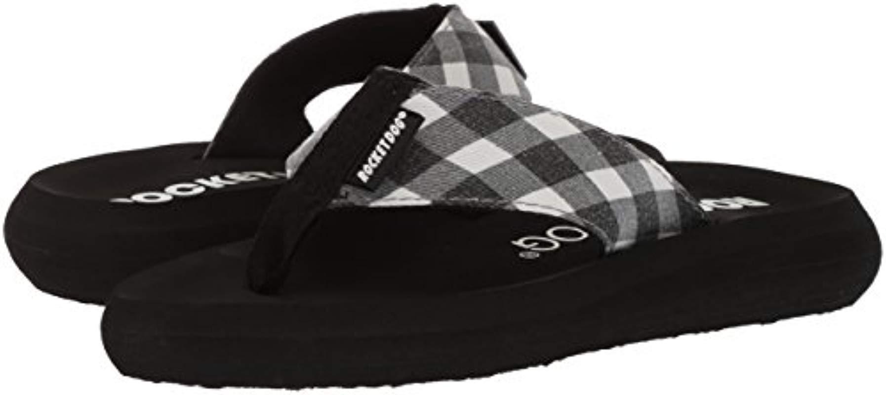 Rocket Dog Spotlight2 Park It Cotton Flipflop in Black Lyst