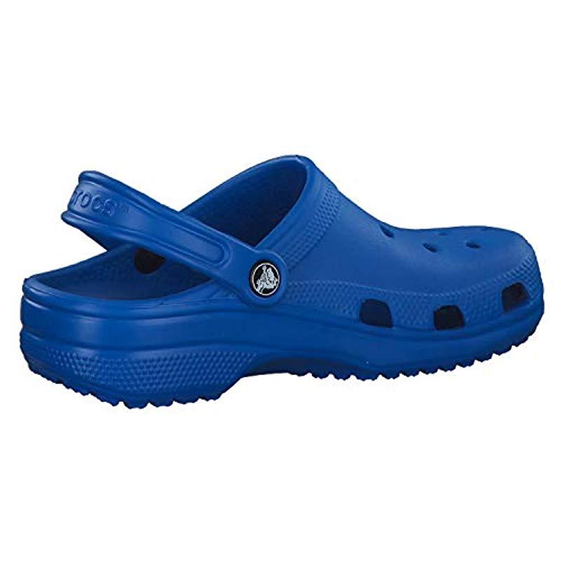 crocs bright blue